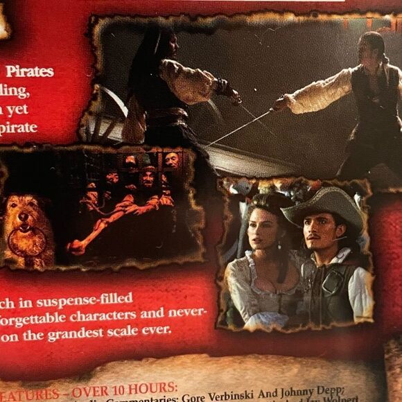 Pirates of the Caribbean “The Curse of the Black Pearl” Collector’s Ed. - Picture 9 of 11